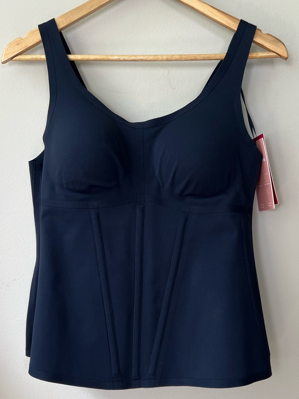NWT Honeylove Black Boldness Supportive Tank Shapewear Size XL